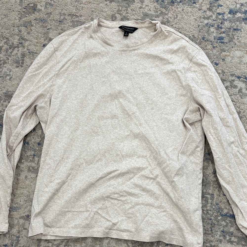 Men's large banana republic Long Sleeve Shirt
